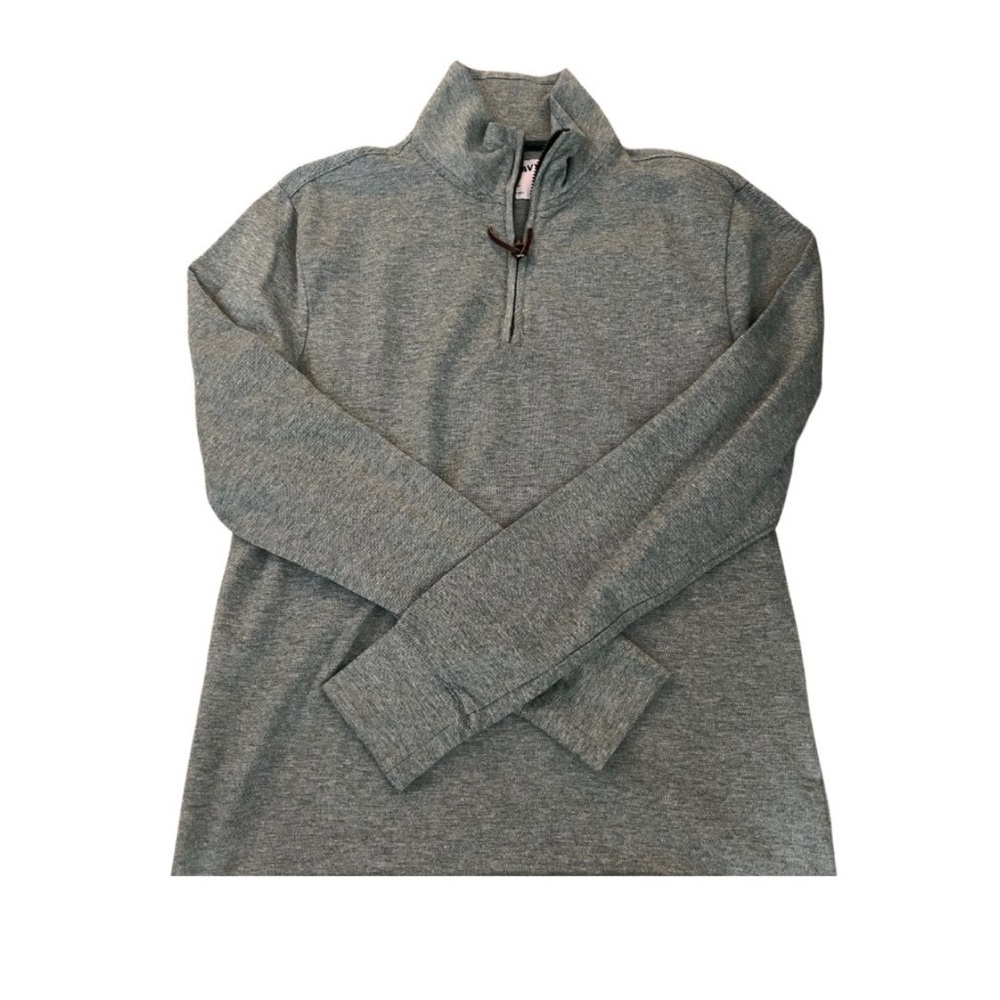 Old Navy Boys Gray Zip Up Sweater Classic Knit